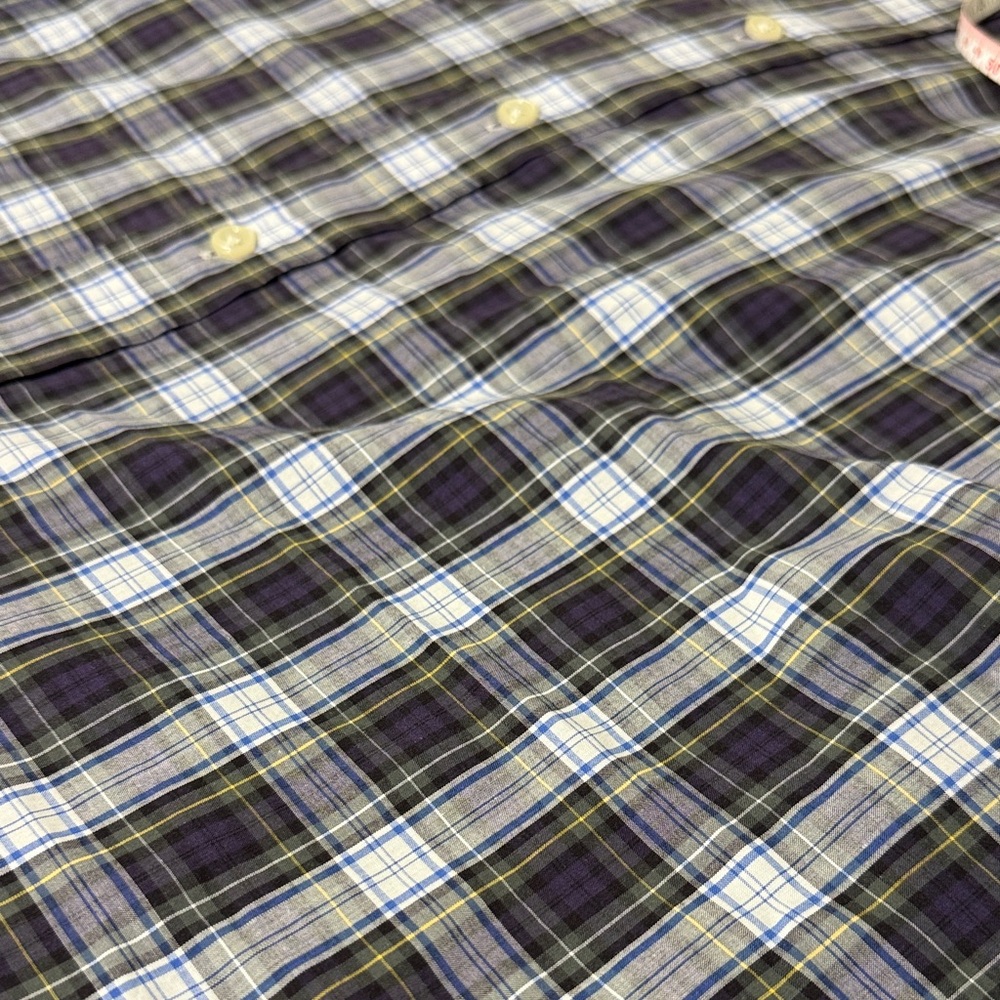Ralph Lauren Men's Plaid "Blake" 100% Cotton Button - Down Shirt - XL - Picture 10 of 10